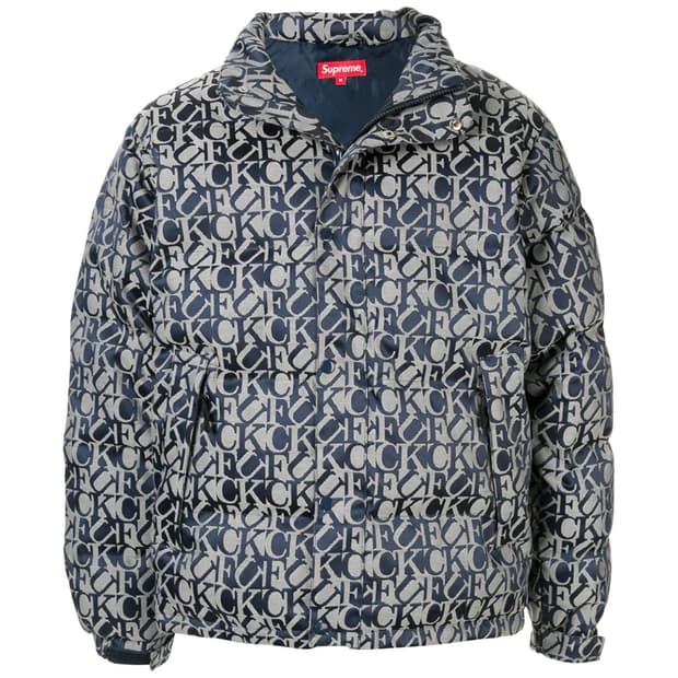 슈프림 SUPREME 자카드 패딩