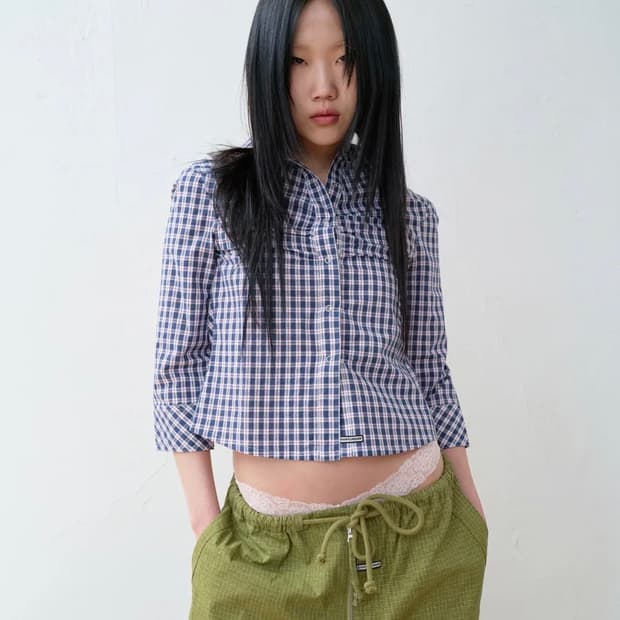 더바이닐하우스 THREE-QUARTER SLEEVE SHIRTS (W) 