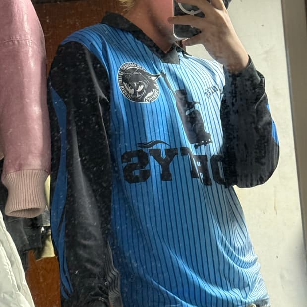 플레져스 (24FW) DREAM GOALIE JERSEY BLUE