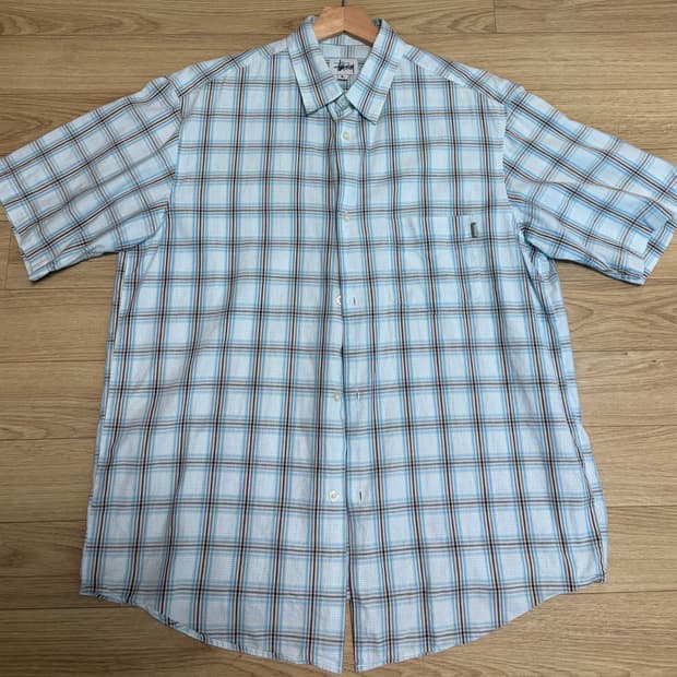 올드 스투시 Old Stussy 반팔 셔츠 L사이즈