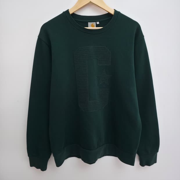 [L] 칼하트 wip 그린 맨투맨