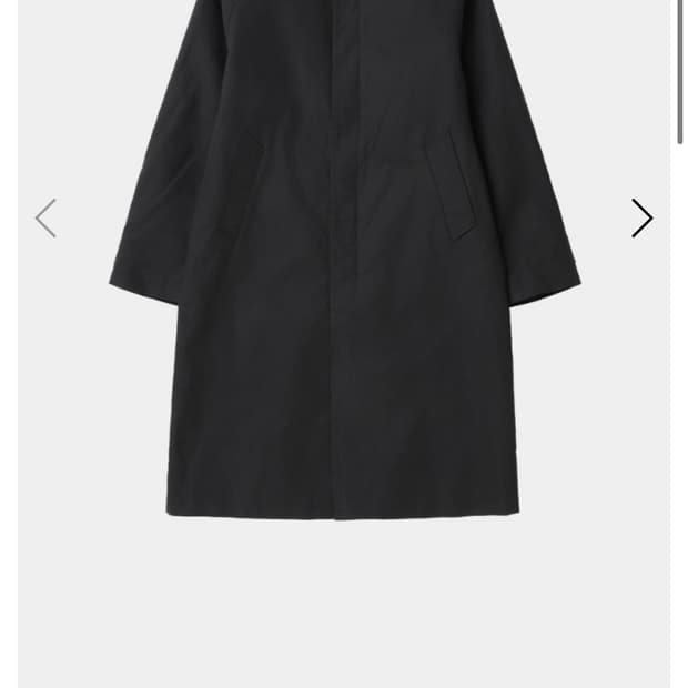 강정석 코트 블랙 48