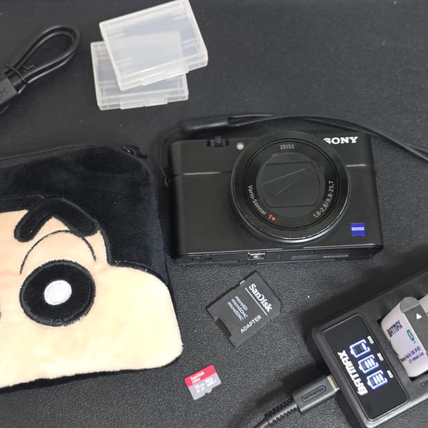 소니 RX100m3 카메라 (작례)