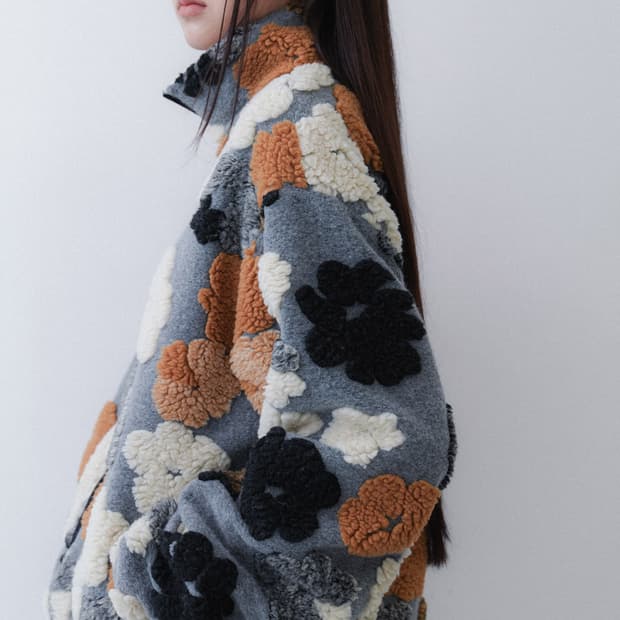 25 winter 에핑글러 플라워 플리스