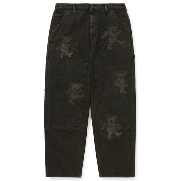 [M] 디스이즈네버댓 그레이트풀 데드 패치 데님 팬츠