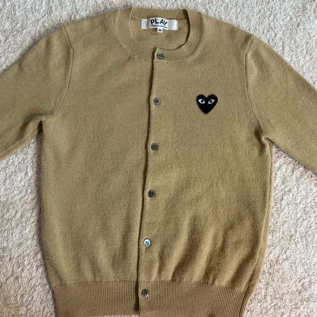 꼼데가르송 가디건 m