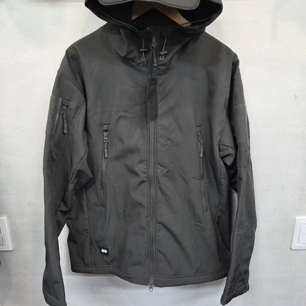 택티컬 전술 소프트쉘 안감플리스 투웨이 자켓 xl