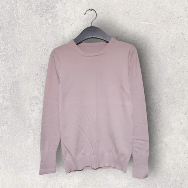 여성 라운드 니트 (85/XS)