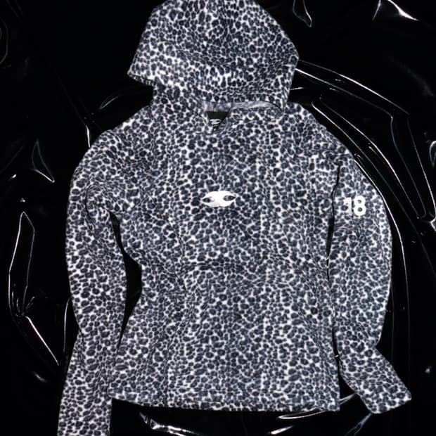 모자이크 소사이어티 레오파드 후드 m