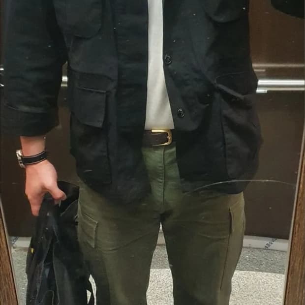 퍼티그자켓 JUNGLE FATIGUE JACKET_BLACK