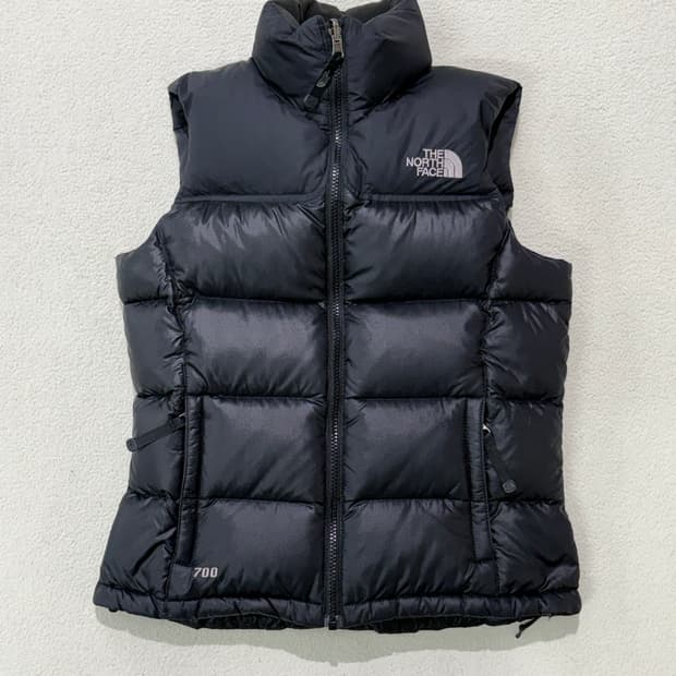 노스페이스 700 눕시 조끼패딩 여성용 80 사이즈