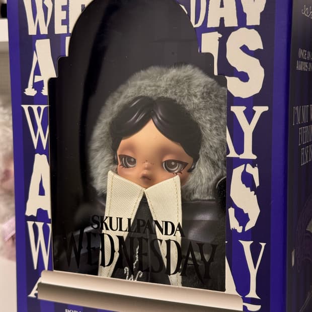 (단순개봉) 스컬판다 웬즈데이