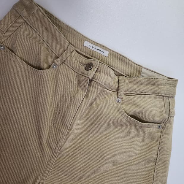 더캐시미어 더님 팬츠