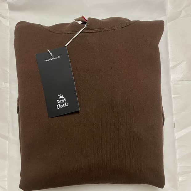 뤡코즈 후드 브라운 2사이즈 판매