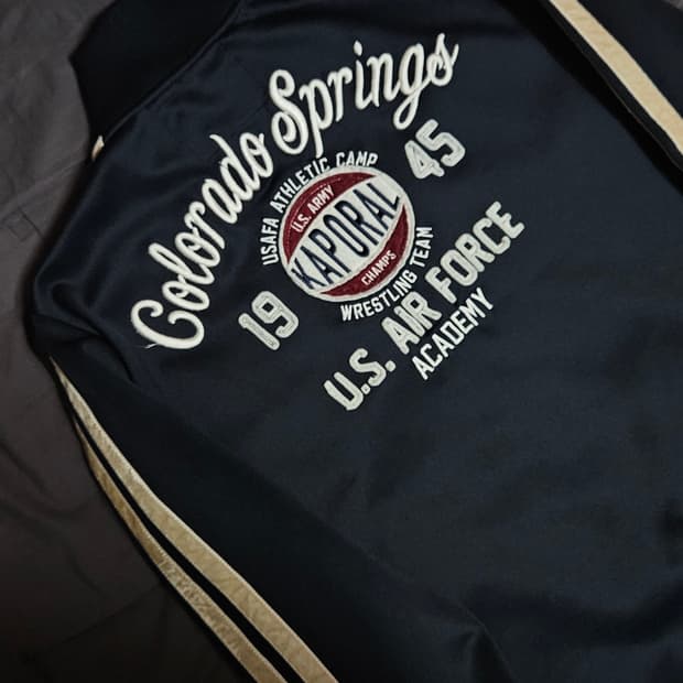 KAPORAL 네이비 US AIR FORCE 자켓 m