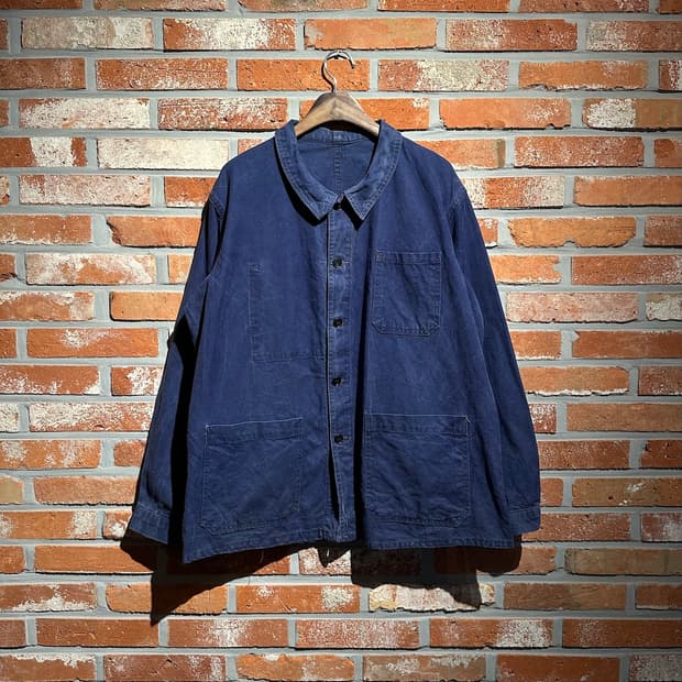 60s 70s 빈티지 프렌치 워크 자켓
