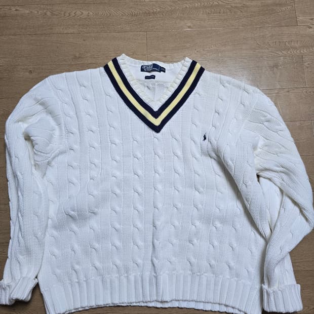 폴로 코튼 케이블 크리켓니트 XXL