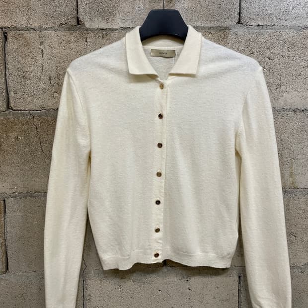 호와스 메리노 울 캐시미어 가디건 