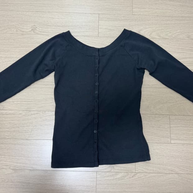 브랜디멜빌 블랙 7부 가디건