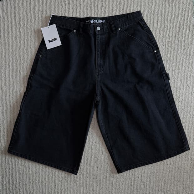 (새상품) 스웨이드 - CARPENTER DENIM SHORTS