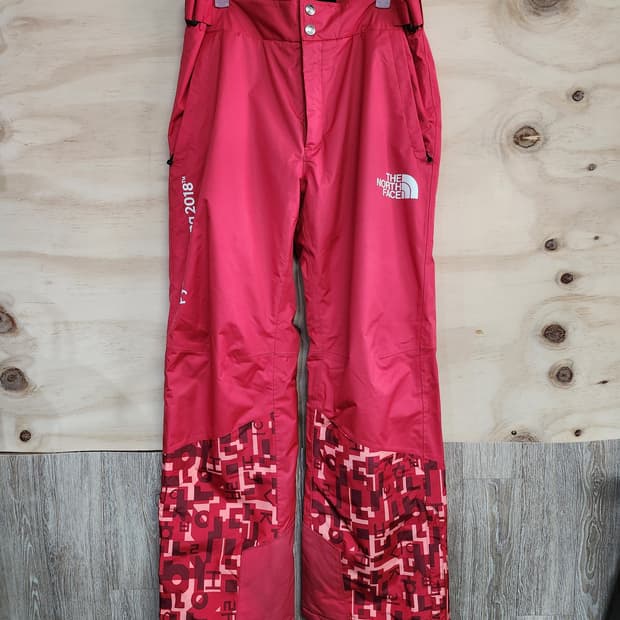 385) 노스페이스 2018 스키/보드 바지 레드