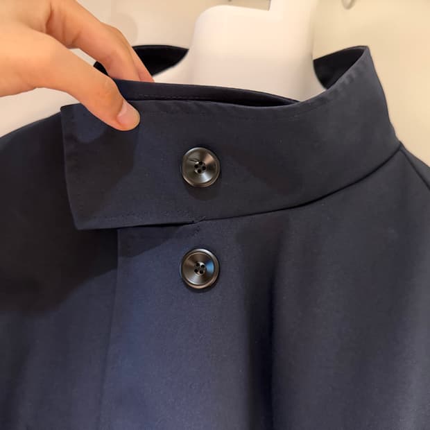 High Neck Half Coat