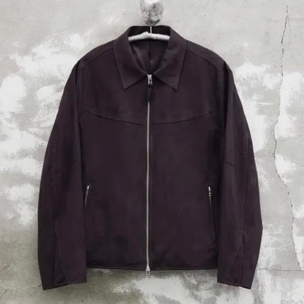 [M]유스 폭스 스웨이드 자켓 퍼플