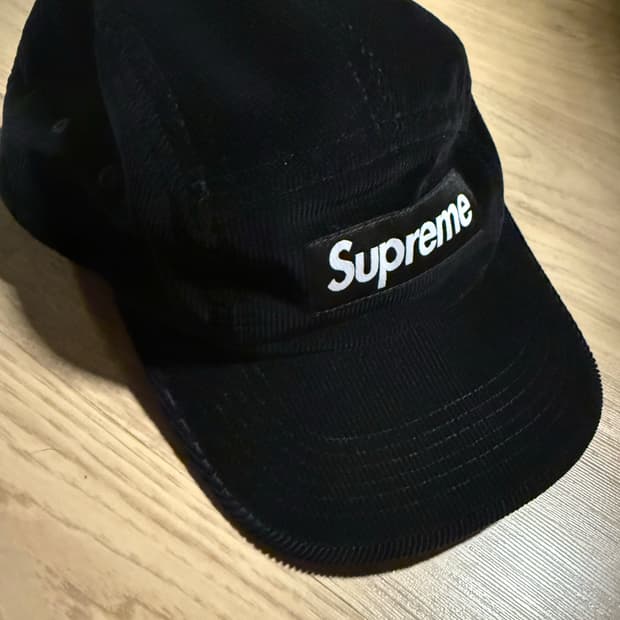 슈프림 코듀로이 캠프캡
