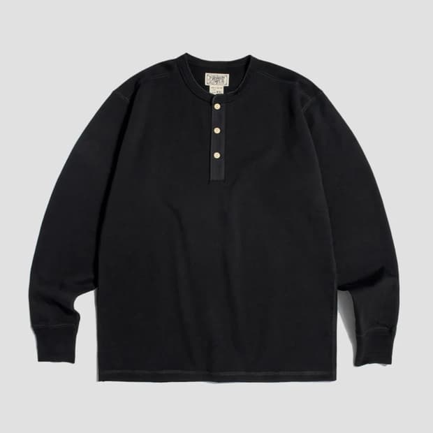 [새제품] 브론슨 헨리넥 블랙 XXL