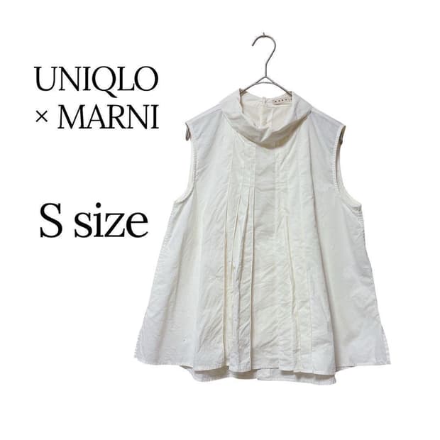 UNIQLO MARNI 민소매 블라우스 s