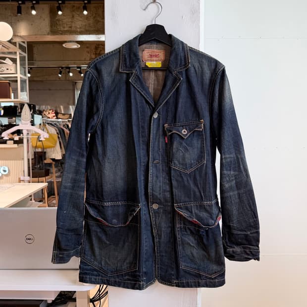 리바이스 데님 70802-03 커버올 자켓