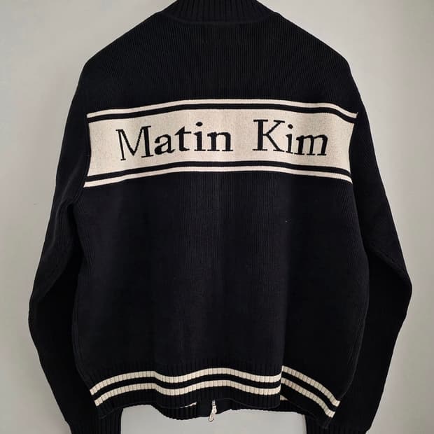 마뗑킴 가디건 블랙
