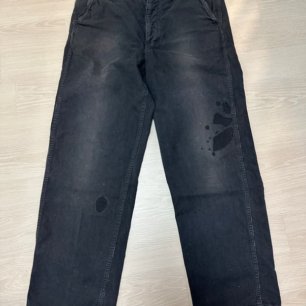 비즈빔 크래쉬 치노 팬츠 블랙