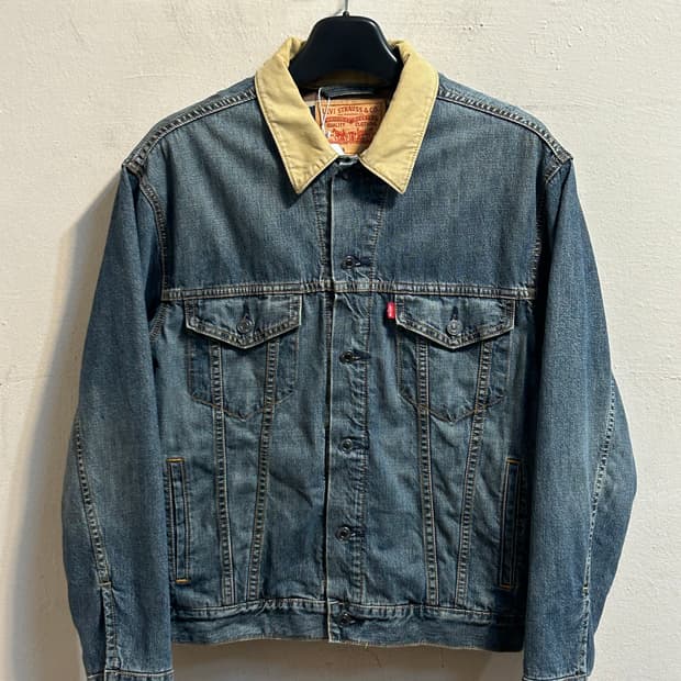 리바이스 70518 코듀로이 카라 트러커 자켓