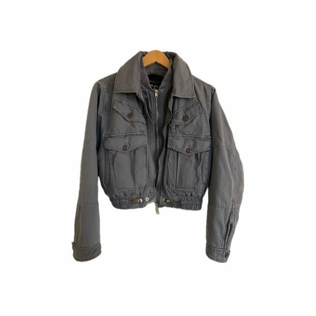 Diesel 디젤 크롭 점퍼