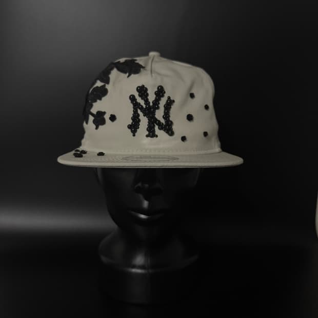 뉴에라 Black rose 커스텀