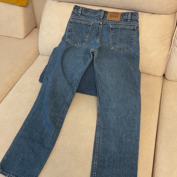 90s made in usa levis 505 orange tab