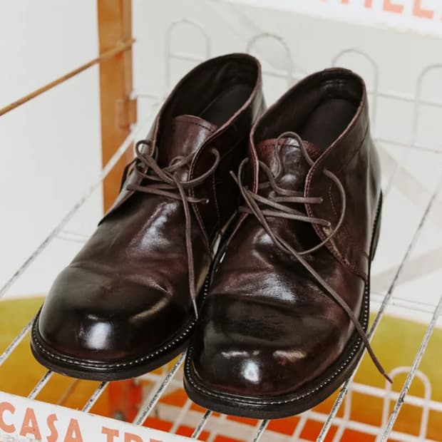 야세 141 홀스하이드 처카 부츠 브라운 260