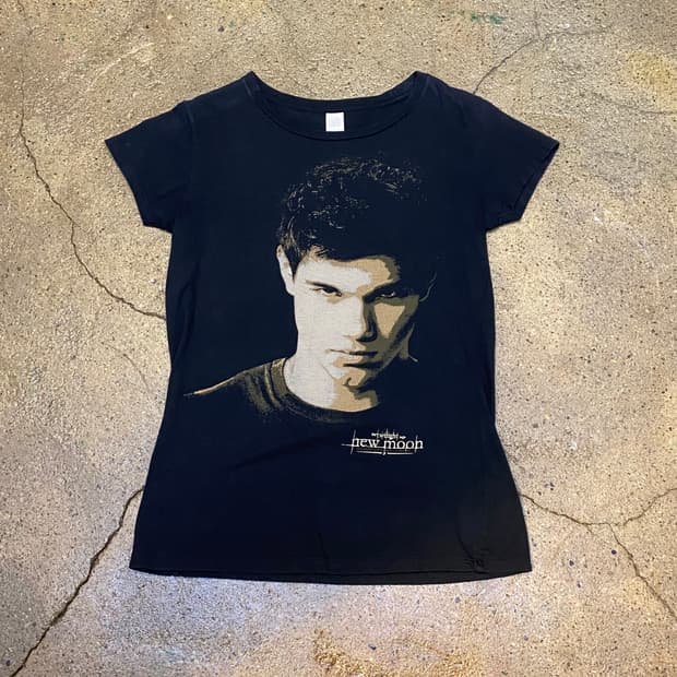 미국 빈티지 트와일라잇 뉴문 제이콥 반팔티