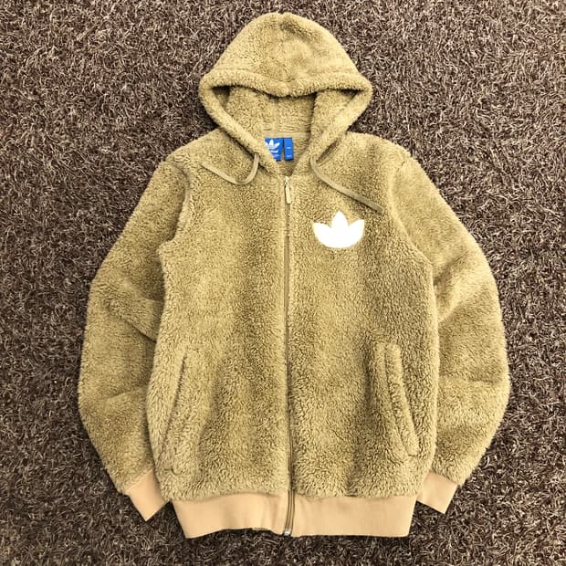 아디다스 파이어버드 플리스 후드집업 자켓