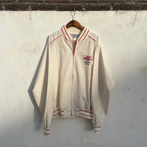Deadstock)80s USA Promotional Jacket