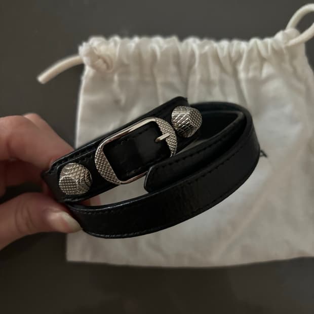 Balenciaga 스트랩 팔찌
