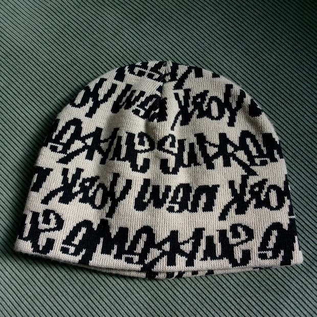 귀신 레어 2000 슈프림 fat tip 비니