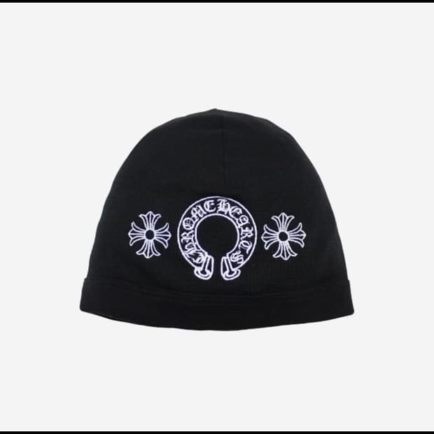 크롬하츠 홀스슈 스컬캡 비니