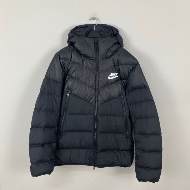 나이키 윈드러너 다운필 투웨이 후드 패딩 자켓 M