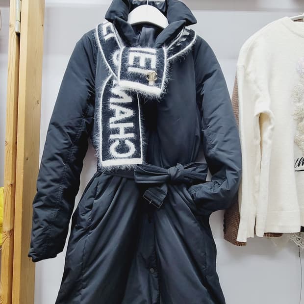 베라왕 구스 패딩 트렌치