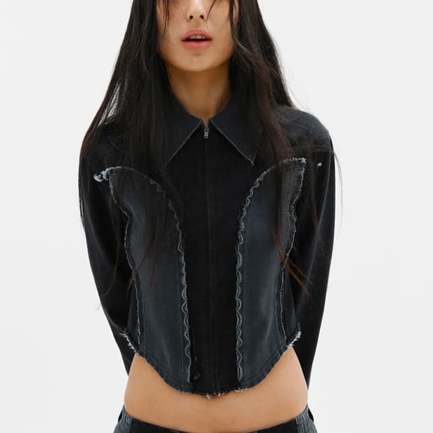 seo 에스이오 데님자켓