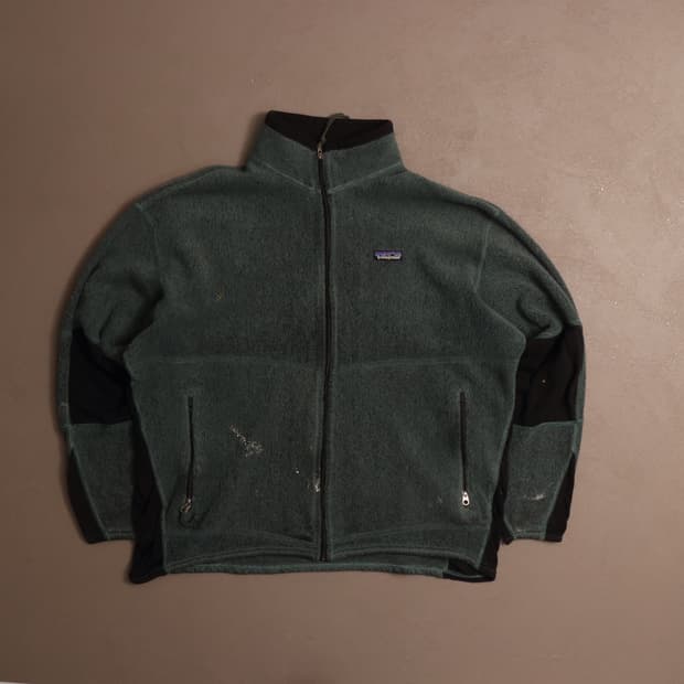 90's 파타고니아 USA 컨텐츠오버 플리스 집업 A1698
