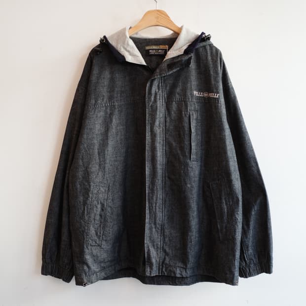 PELLE PELLE 펠레펠레 데님 후드 집업