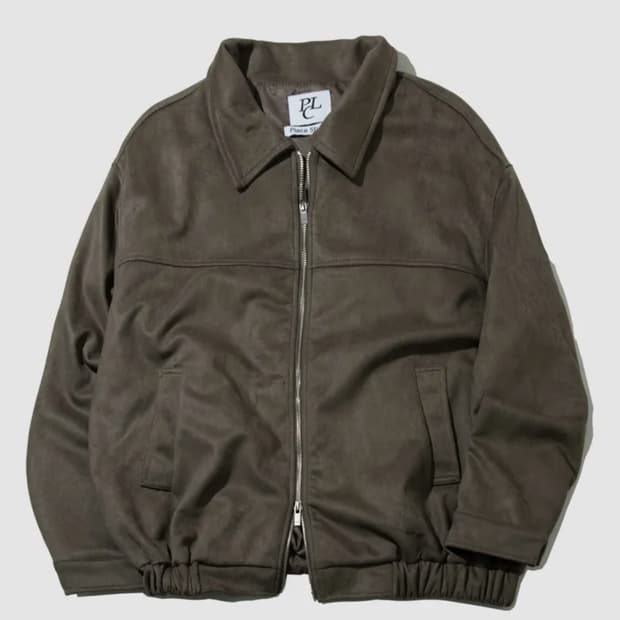 스웨이드 블루종 L